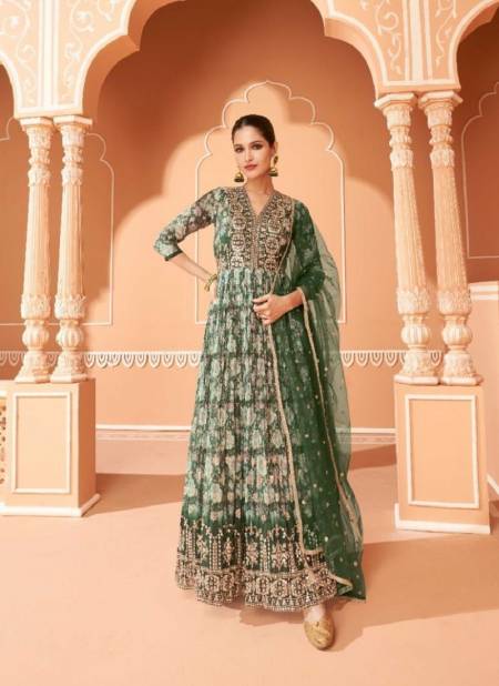 Saheli By Sayuri Wedding Dupatta With Gown Catalog
